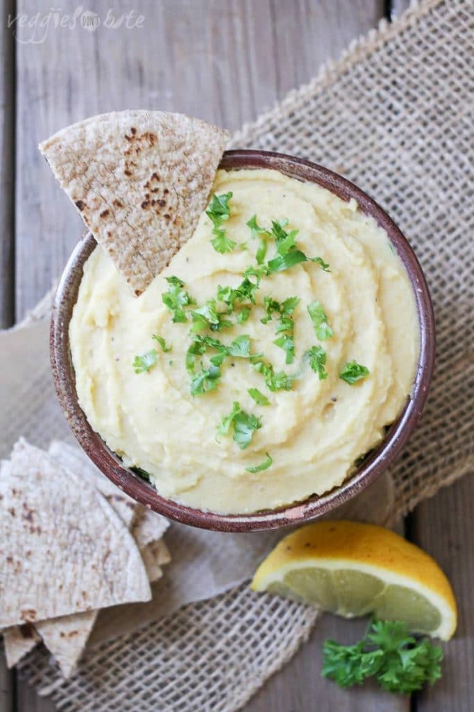 Yellow Split Pea Dip (Greek Fava) - Veggies Don&amp;#39;t Bite