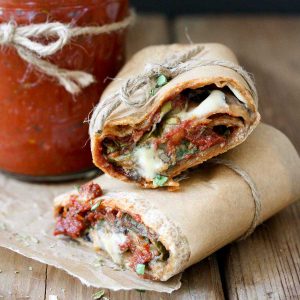 Vegan Pizza Burrito Veggies Don T Bite