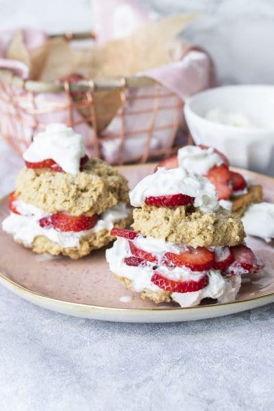 Gluten-Free Vegan Strawberry Shortcake - Veggies Don't Bite