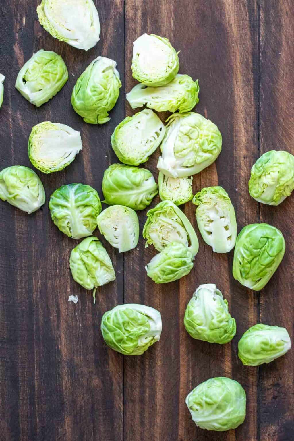 Maple Roasted Brussels Sprouts - Veggies Don't Bite