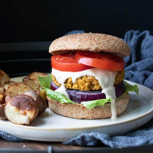 Falafel Burgers Recipe (Vegan, Gluten Free) - Veggies Don't Bite