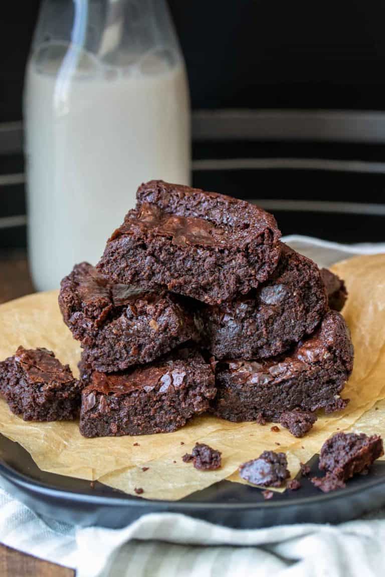 Gluten-Free Vegan Brownies - Veggies Don't Bite