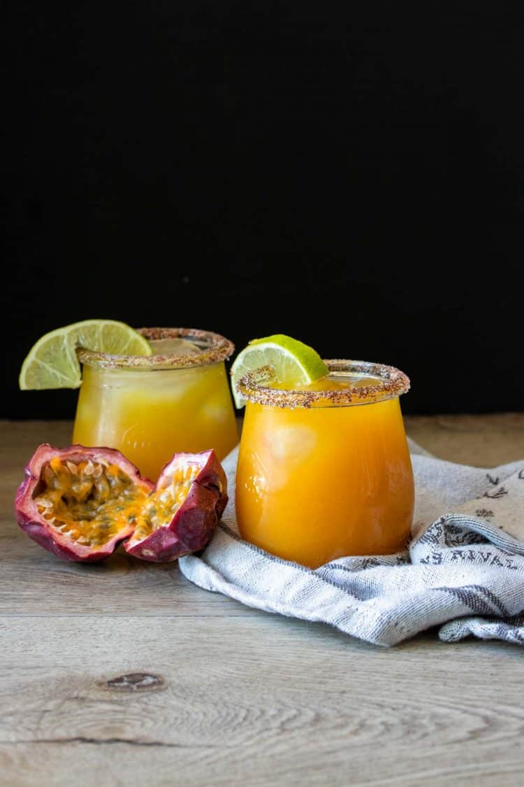 Easy Passion Fruit Margarita Recipe - Veggies Don't Bite