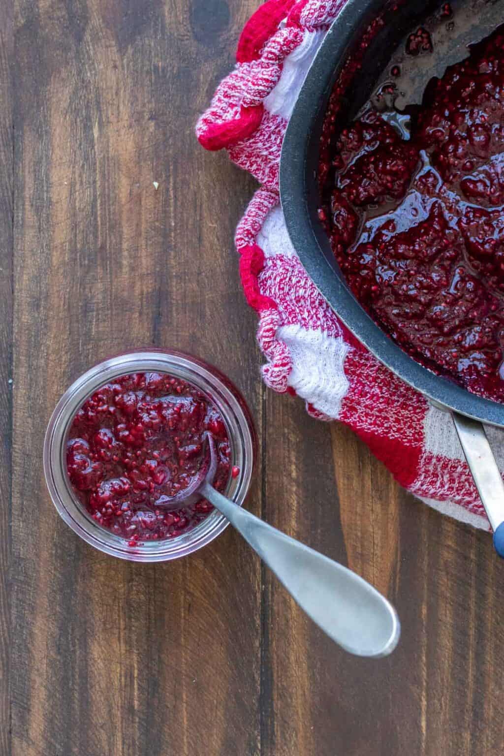 Vegan Chia Seed Jam Recipe - Veggies Don't Bite