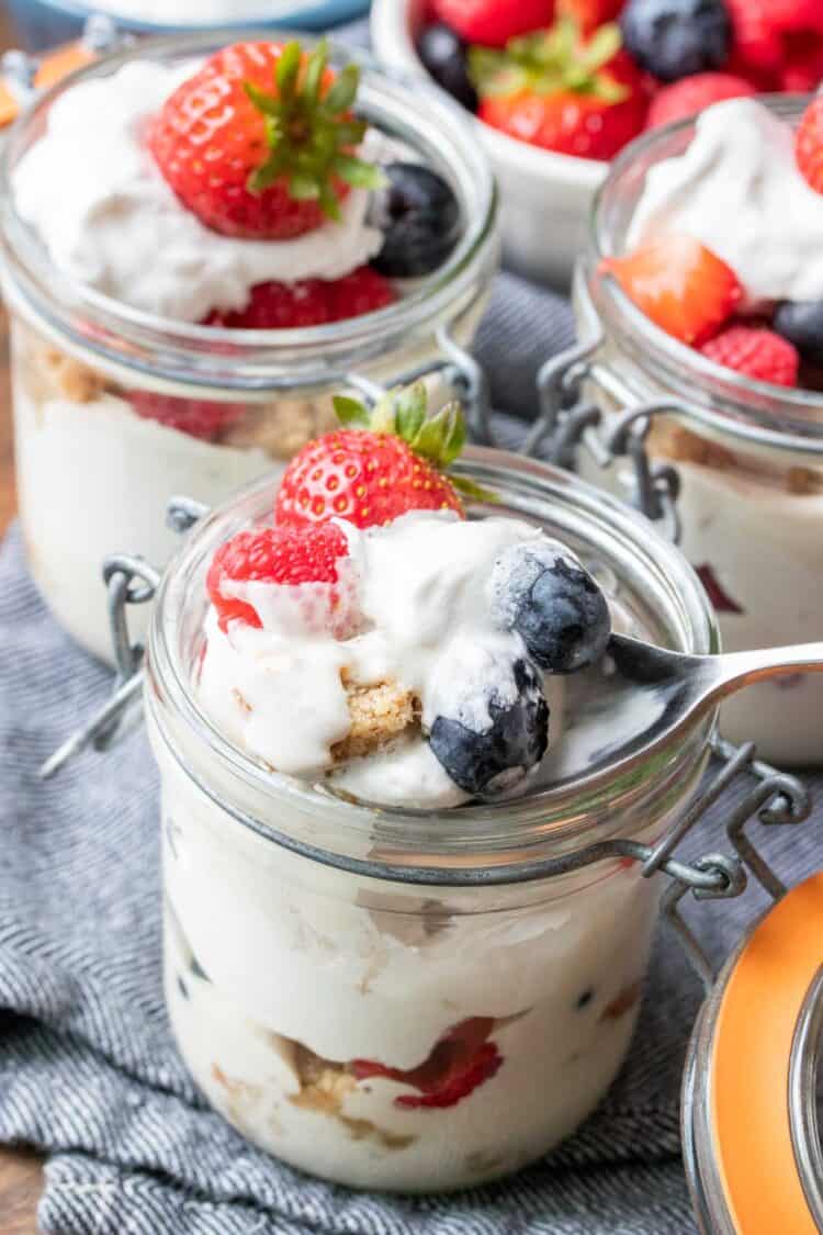 Vegan Trifle Recipe with Berries - Veggies Don't Bite