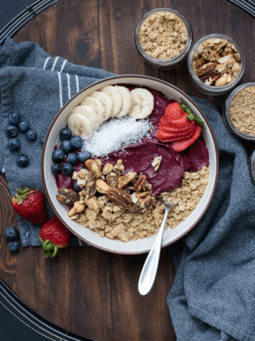 Google Story Poster- thick smoothie bowl