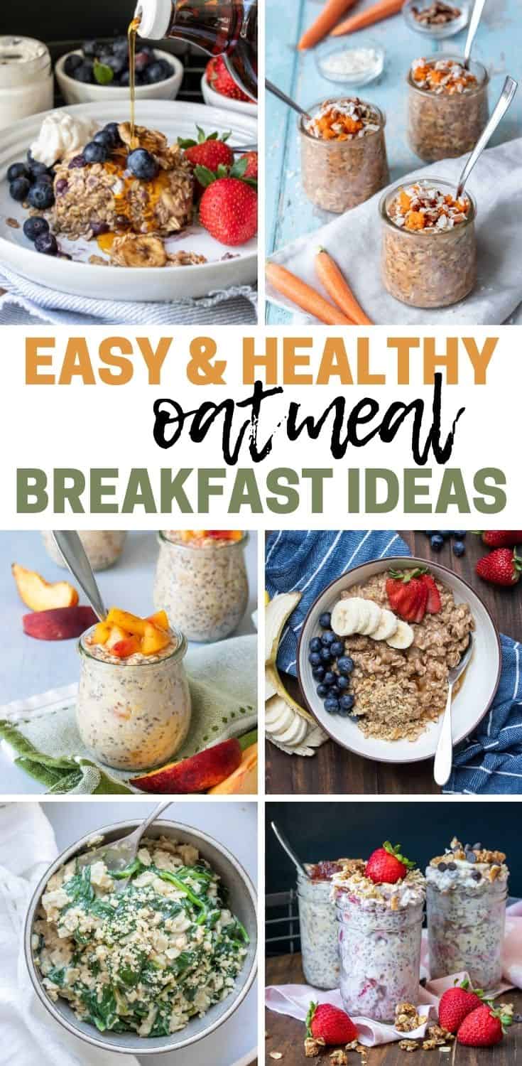 Easy and Healthy Oatmeal Breakfast Ideas - Veggies Don't Bite