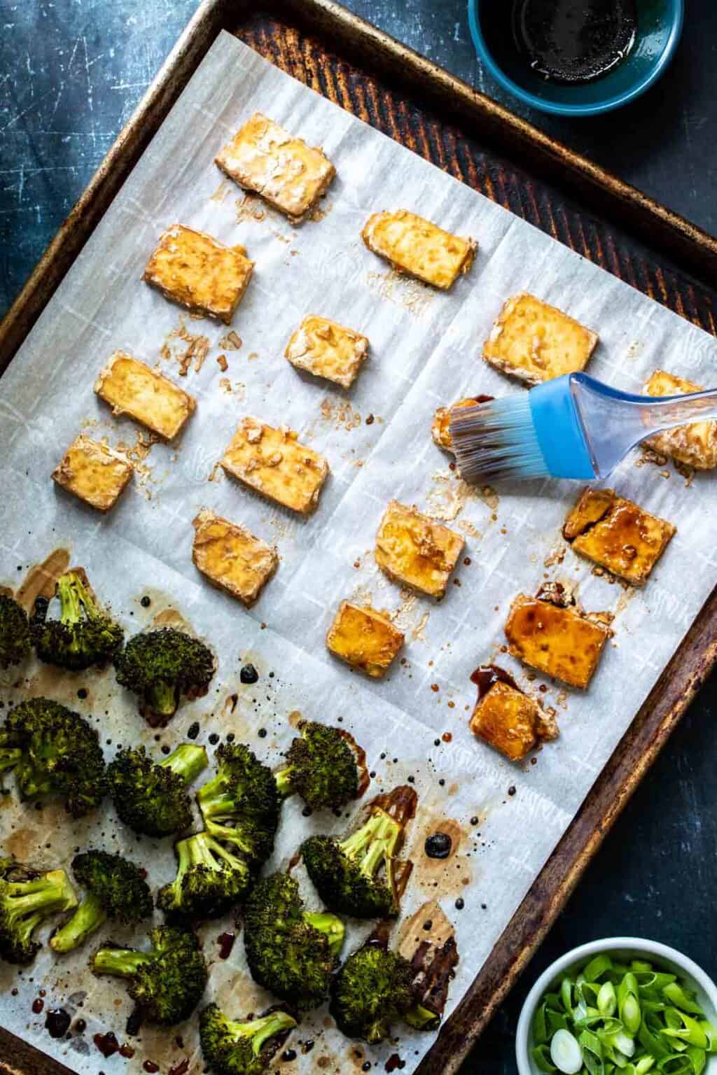 Crispy Baked Tofu Teriyaki Recipe - Veggies Don't Bite