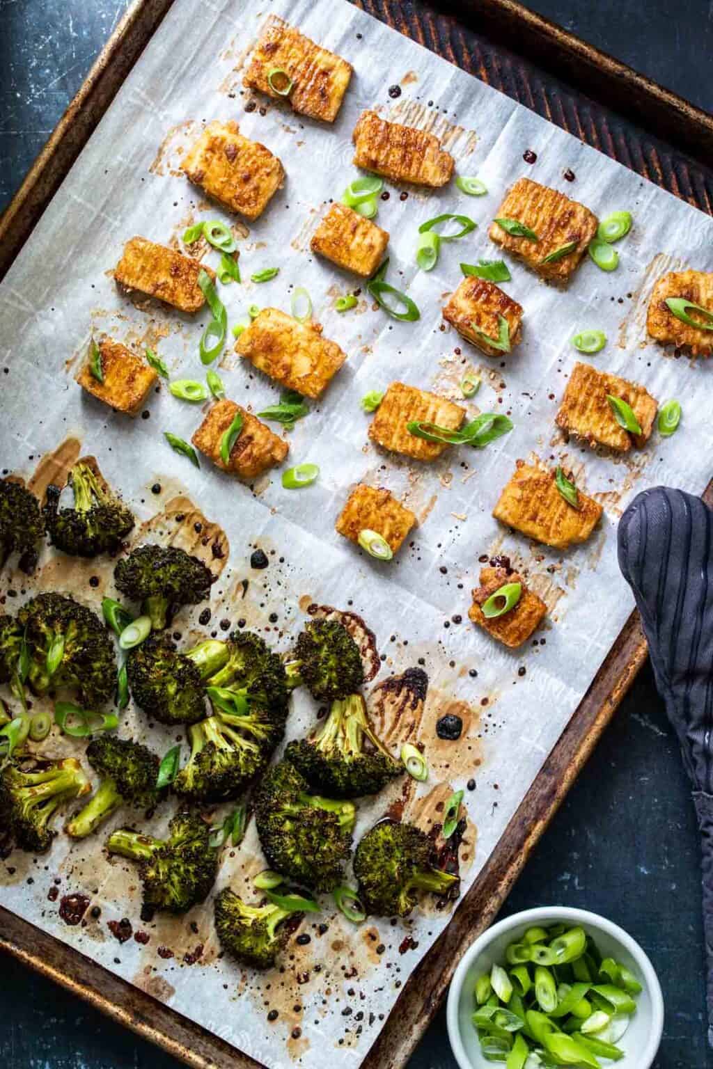 Crispy Baked Tofu Teriyaki Recipe - Veggies Don't Bite